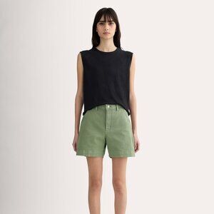 Everlane Women's Utility Short in Sagebrush, Size 4